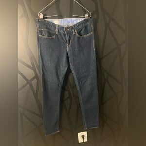 Women's Dark Blue Skinny Jeans